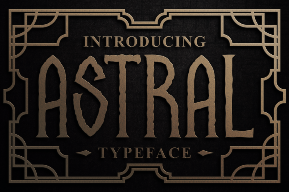 Astral Font: Elevating Your Creative Projects with Modern Display Typography