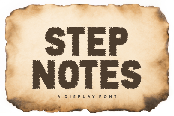 Discovering Step Notes: A Font for Playful and Polished Design
