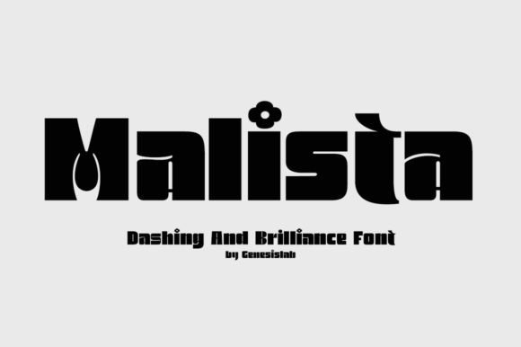 Discovering the Elegance of the Malista Family Font