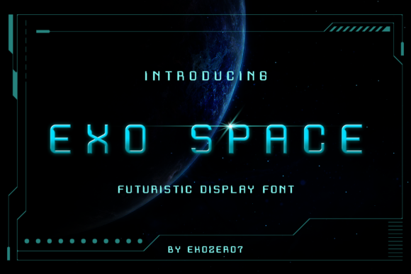 Exo Space: A Modern Typeface for Bold Visual Statements