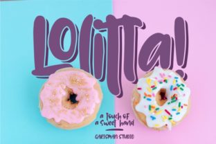 Lolitta: A Font That Brings Bold, Fun Energy to Your Designs