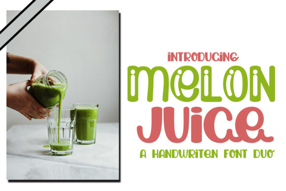 Melon Juice: A Bubbly Font for Playful and Fresh Designs